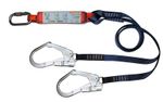 Thumbnail image of the undefined Protecta Sanchoc Shock Absorbing Lanyard Web, Twin Leg, 2 m with Snap Hook