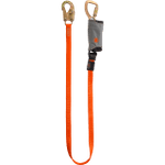 Image of the Skylotec Skysafe Pro Tie Back with SNAP HOOK 23kN and KOBRA TRI carabiners, 1,8m