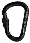 Thumbnail image of the undefined Pirate Screw-Lock Carabiner Black
