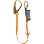 Image of the Skylotec Skysafe Pro Tie Back with FS 90 ST ANSI and KOBRA TRI carabiners, 1m