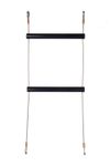 Image of the Lyon Wide Ladder Black Rung Swaged Eye Ends 5m, 25 cm spacing