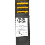 Image of the Kong BACK-UP ANSI Orange/Black + Ovalone Carbon Twist Lock