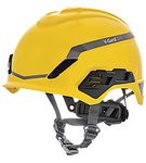 Image of the MSA V-Gard H1 Safety Helmet Novent Yellow