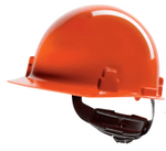 Image of the MSA Thermalgard Hard Hat Cap Style Fluorescent Orange