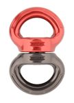 Image of the DMM Axis Swivel Large Titanium/Red