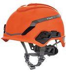 Image of the MSA V-Gard H1 Safety Helmet Novent Orange