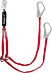 Image of the Vento aA22 Enrg non-adjustable double webbing Lanyard with Fall Absorber