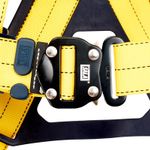 Image of the 3M DBI-SALA Delta Quick Connect Harness Yellow, Universal with back d-ring