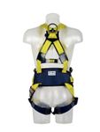 Image of the 3M DBI-SALA Delta Harness with Belt, Quick-connect buckles, Yellow, Small