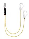 Image of the Vento aK22 fire-resistant double Lanyard with Fall Absorber